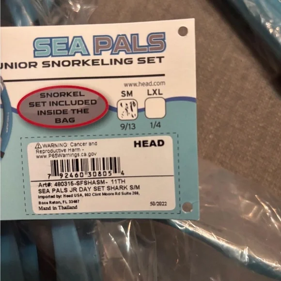 HEAD Snorkeling Set with Backpack - Picture 6 of 7